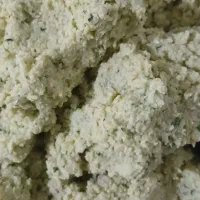 مواد فلافل و سبزی خورشتی پخته