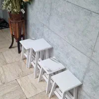 پایه گلدان چوبی