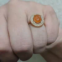 انگشتر عقیق زنانه