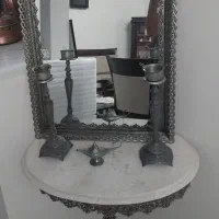 آیینه و شمعدان