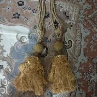 دو عدد آویز کنار پرده ای