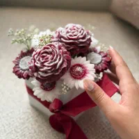 شمع قلمی۳۰ سانت و طرح دار