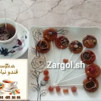 نبات کاراملی «نبات داغ»