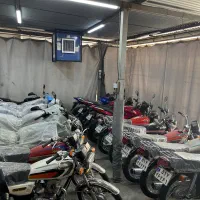 هوندا۱۲۵ کاربراتور بنزین تو باک و انجین نرفته