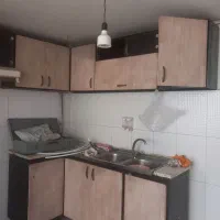 کابینت فلزی دست دوم سالم  به همراه هود سالم وسینگ