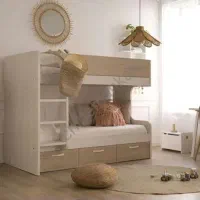 تخت خواب دو طبقه مدل T128(چیدمان کالا)