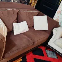 مبل راحتی ۸ نفره با اسکلت سالم