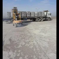 تریلی کفی  حمل بار  حمل انواع بلوکه و آهن و جدول
