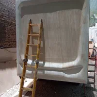 ساخت اتاق تمام فایبرگلاس کمپر برای انواع کامیونت