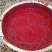 ربع گوجه فرنگی خونگی طبیعی تمیزوبهداشتی