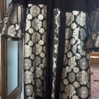 مانتو ژاکارد مجلسی بلند