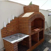بنای جاکبابی  آجر سنگ و بلوک سفال