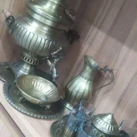 سماور ذغالی برنجی
