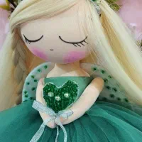 فرشته تاج دار دستساز