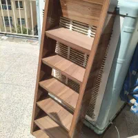 نردبان ام دی اف تخت دوطبقه