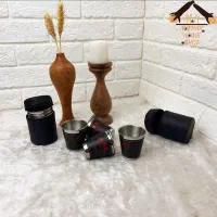 ست ۴عدد شات استیل کمپینگ