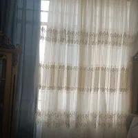 سه عدد پرده تورباپشت پنجره ای