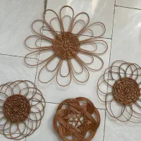 دیوارکوب حصیری