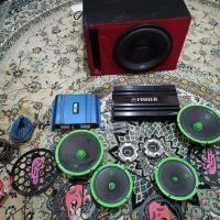 سیستم صوتی ماشین پک کامل