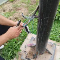 برقکار.نصب چراغ های خیابانی.قراردادی