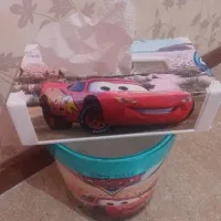 سطل آشغال و جا دستمالی بچه