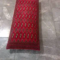 فرش ۱۲ متری ماشینی وپشتی ترکمن دست باف