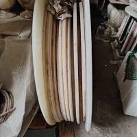 میز سنگی مرمر گرد آماده معرق کاری