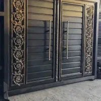 نقدی چکی درب اهنی نرده  حفاظ  جوشکاری اهنگری