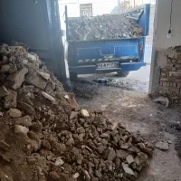حمل نخاله خاک برداری و مصالح ساختمانی