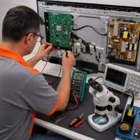 آموزش تعمیرات تلویزیون lcd مانیتور کنسول بازی، ضبط