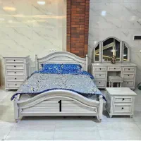 تخت خواب+سرویس خواب کلاسیک۶