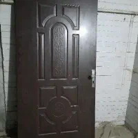 درب چوبی .میز تلویزیون