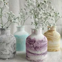 گلدان مراکشی رگ دار