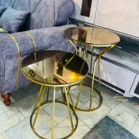 میز عسلی طلایی فورتیک بومهن پردیس