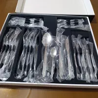 سرویس قاشق چنگال ناب استیل