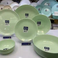 سرویس 26پارچه دیوالی سبز قدیم فرانسه اصل