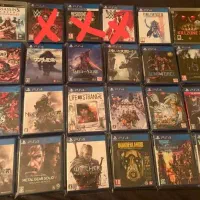 تعدادی دیسک ps4 و‌ ps5