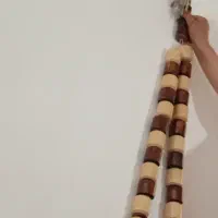 تسبیح چوبی بزرگ مخصوص کافه سنتی قهوه خانه