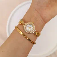 ساعت زنانه بنگل و دستبند