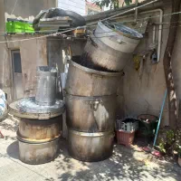 اجاق گاز هیتی دیگ بزرگ ابکش برنج