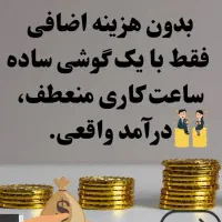 فقط با گوشی از خانه درآمد داشته باش (ویژه بانوان )