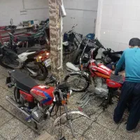 تعمیرانواع موتور سیکلت تحویل یک روزه