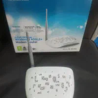 دوعدد مودم ADSL خانگی تی‌ پی لینک