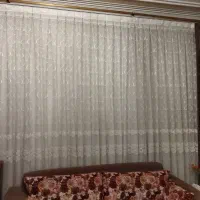 پرده پذیرایی همراه با والن در حد نو