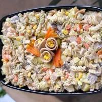 غذای خانگی سالادالویه آش رشته سینی مزه غذای رژیمی
