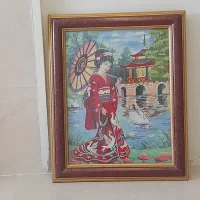 تابلو گلدوزی