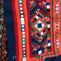 آینه مربع گرد سه گوش میدوزم