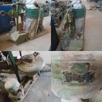 پرداخت نواری عمودی و مکنده و براده گیر مخروطی