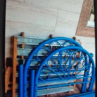 تخت خواب ی نفره فلزی