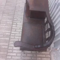 میز تلفن چوب روس قدیمی